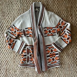 Vintage Lebowski sweater jacket XS S M